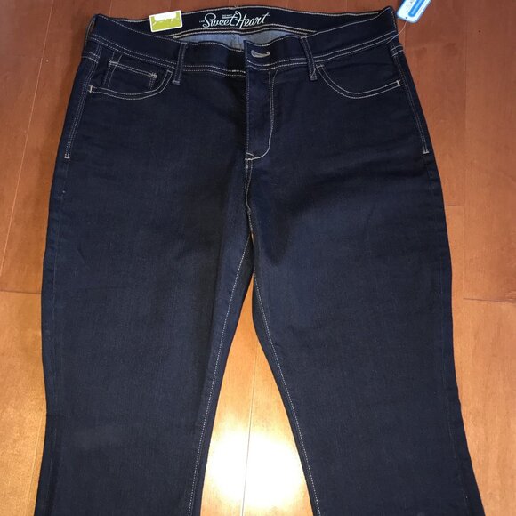 Old Navy Sweetheart Blue Jeans Crop Capri - Picture 1 of 4